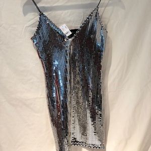 Top Shop Disco Mini Dress